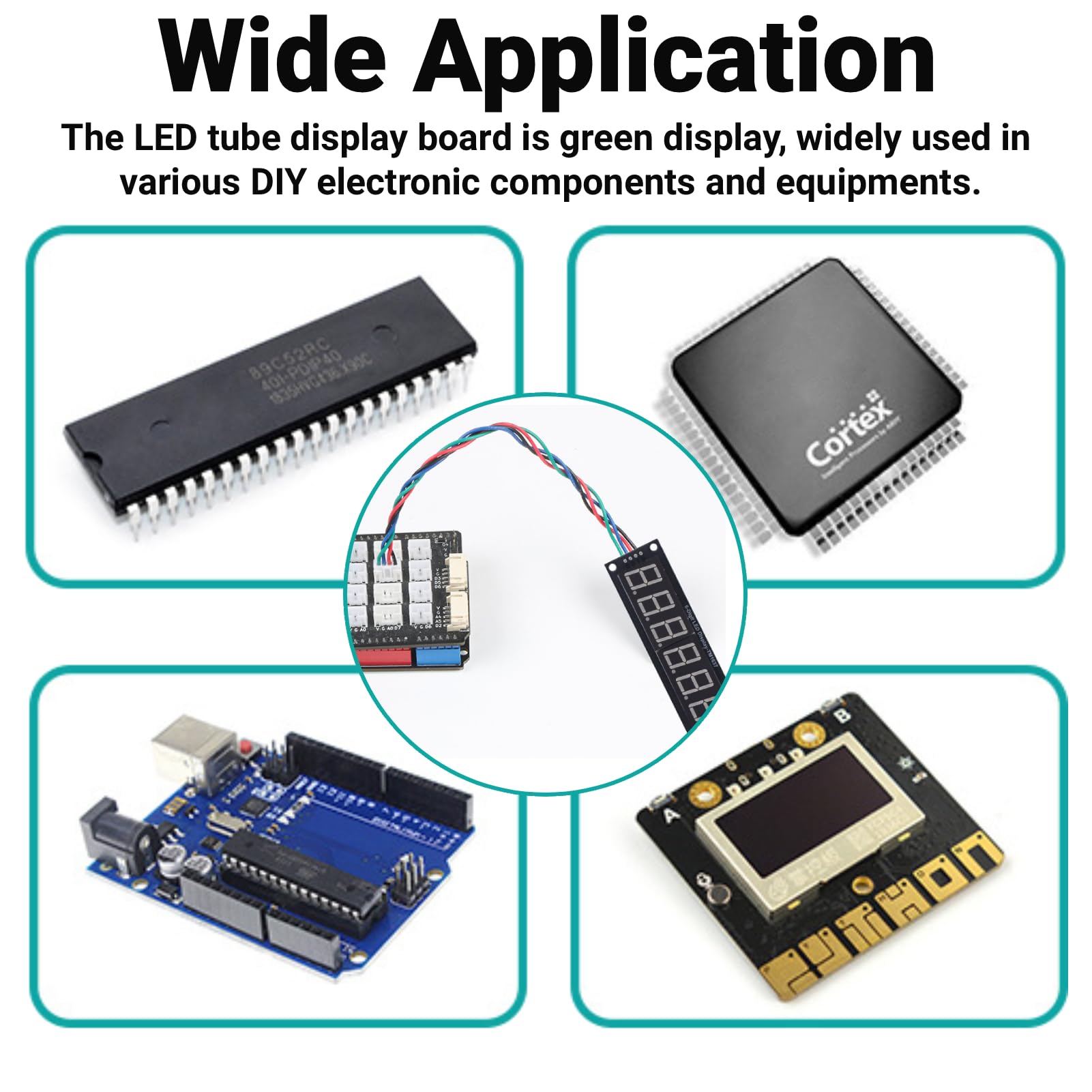 すページ 0.56in 6 Digit 7 Segment Display Module LED Display Digital Tube
